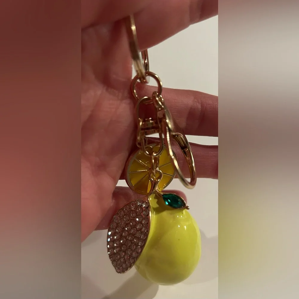 Lemon Keychain Bagcharm NEW - Picture 4 of 6